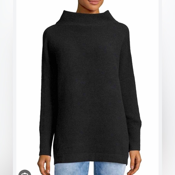 Free People Sweaters - Free People Slouchy Ottoman Tunic Black